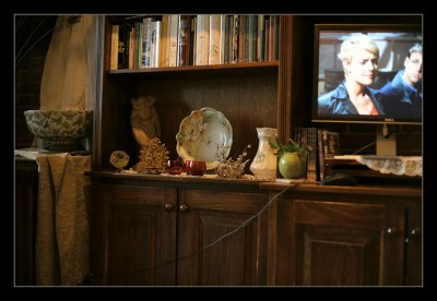 Livingroom - Entertainment Unit (Stargate on DVD)