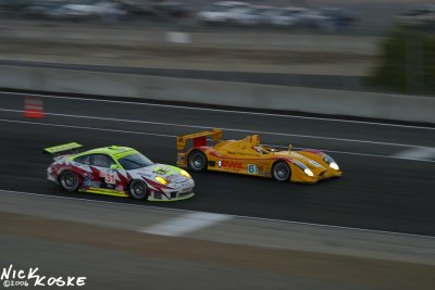 Porsche Motorsports Braking into T2