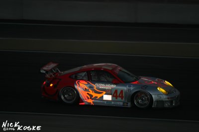FLM 911 GT3 Braking into T2