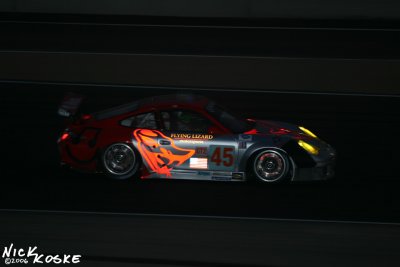 FLM 911 GT3 Braking into T2