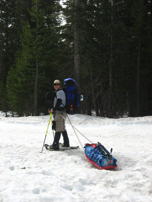 Snow Camping at Lake Alpine April '07