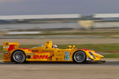 Penske RS Spyder between Club House and Release