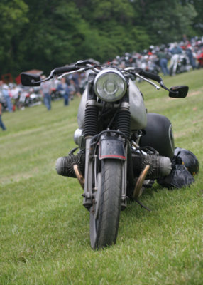 Classic Motorcycle Day at Butler's Orchard