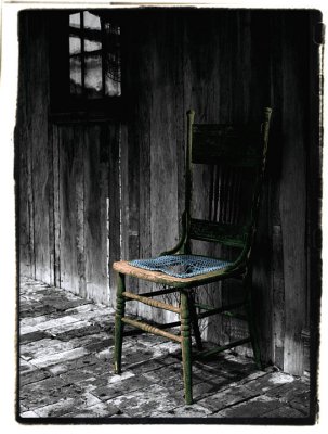 Chair - Photoshop 7.  - Tinted & more DOF.