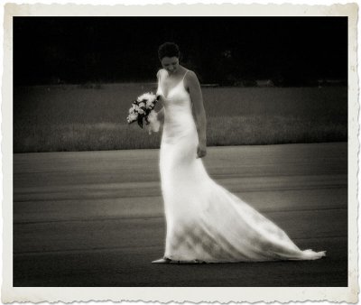 The bride..