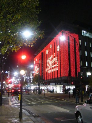 Debenhams, Oxford Street