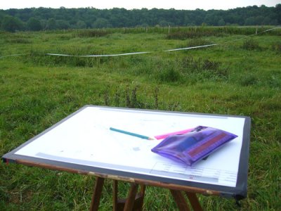 Plan Table During Archaelogical Fieldwork
