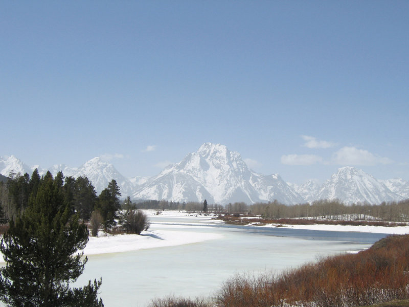 Snake River in foreground