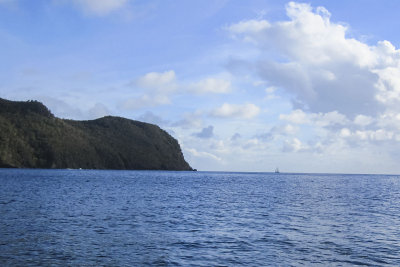 Looking out of Chatham Bay, Union Island