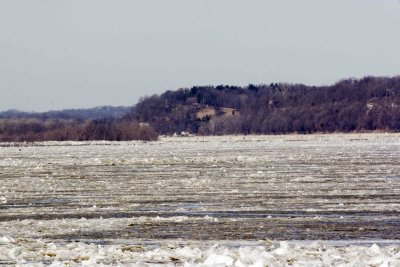 North of Mel Price Dam