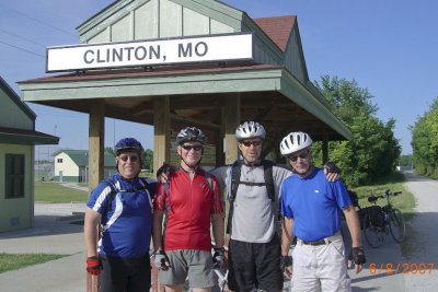 Clinton - end of trail!