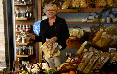 Ann at the Greengrocer