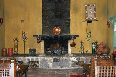 Cantina Fireplace