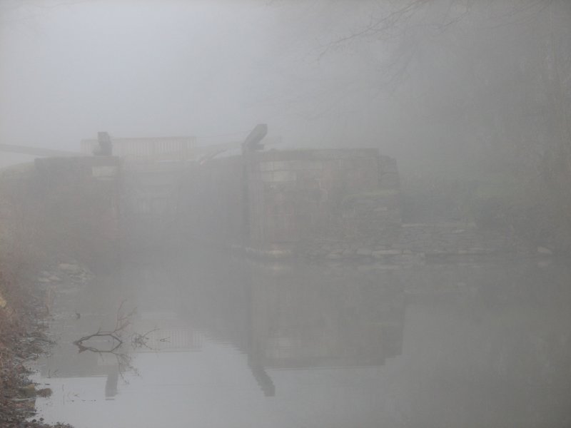 Lock through the fog