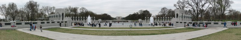 Panorama - WWII memorial