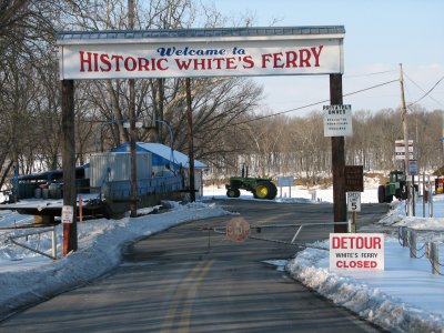 Whites Ferry is closed