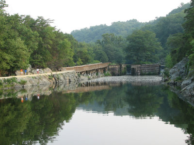 Lock 15 opens into Widewater