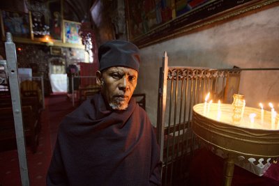 Ethiopian priest - Jerusalem