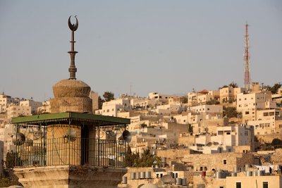 Mosque and communications tower - Hebron