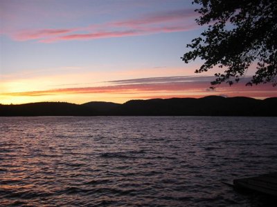 Sunset on Sunset Lake - Sunset Bob