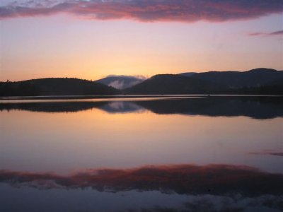 Tranquiltity at Sunset Lake - Sunset Bob