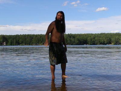 Jesus Walks on Water? Lower Suncook - contributed by Paul Cimon