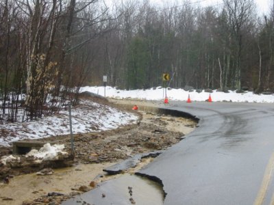 Alton Mt. Rd. at Intersection with Avery Hill Rd. - 4/16/07