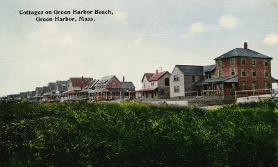 Cottages on Green Harbor Beach