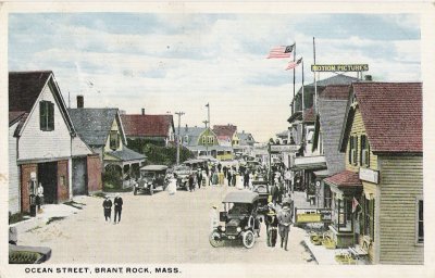 Ocean Street - Esplanade - 1920 Postmark