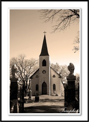 St. James at Sag Bridge Church and Cemetery