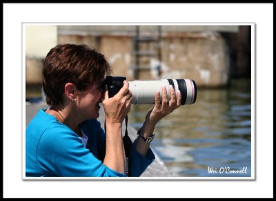 Cindi and her big gun