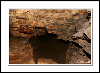 Jesse James Hideout in Mark Twain Cave