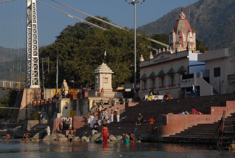 Ghat in Rishikesh