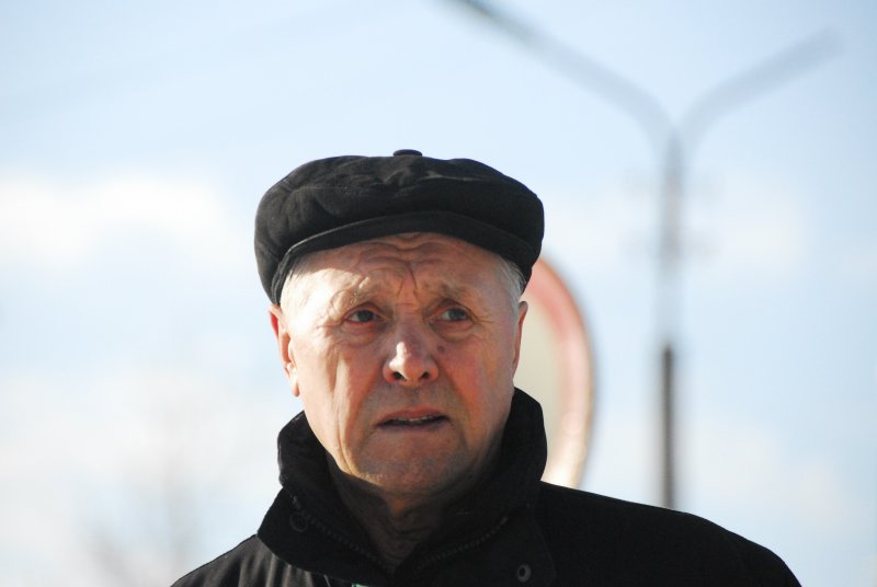 Man on street