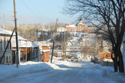 Street in old town Kamensk