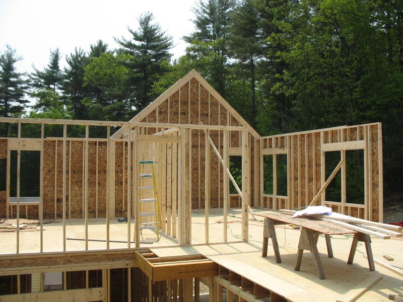 master bedroom gable end wall