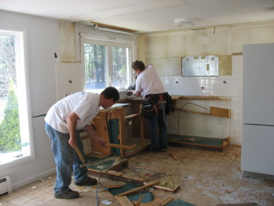 kitchen demo