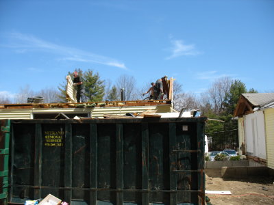 roof gone!
