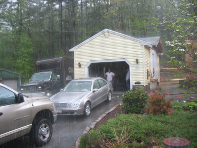 there was rain/hail and sun every other hour today!