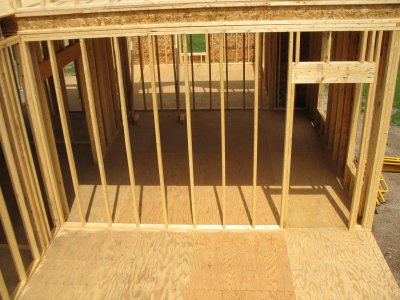 looking into dining room