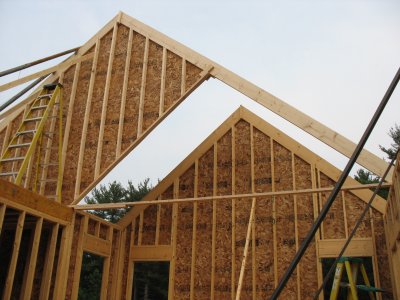 gable end from master bedroom