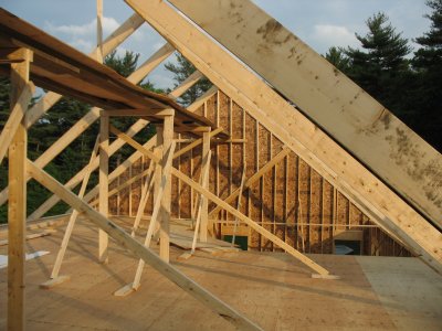 attic rafters