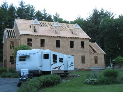 attic and roof framing