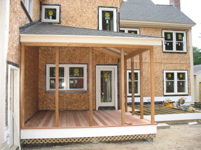 porch and french door