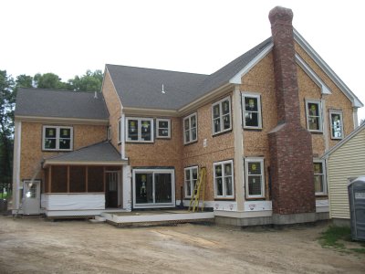 porch trimmed