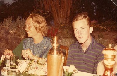 Dinner at Pascale house, Mougins, June 1963