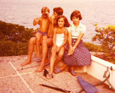 Lorenzo and Fifi the girl next door, 29th August, 1976