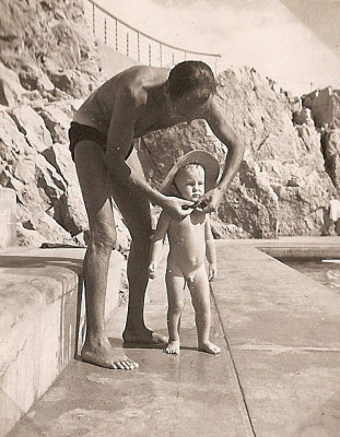 Eden Roc 1947. Paolo, Francois