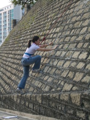 Rock climbing (start!)