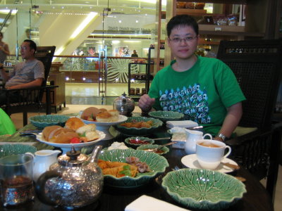 High tea in Erawan Hotel